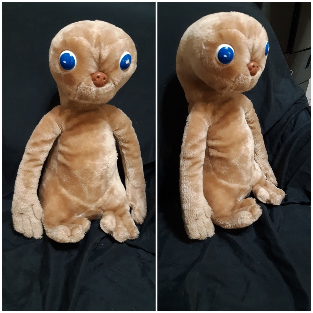 ET Movie Character Plush Stuffed Alien Toy Stuffie Vintage